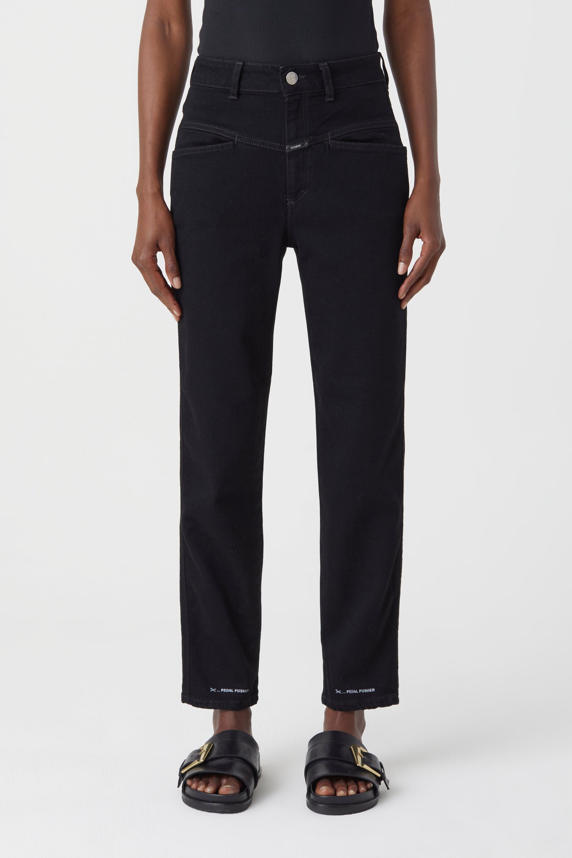 CLOSED-STYLE NAME PEDAL PUSHER JEANS-ARCHIVE-SALE-OUTLET-Lagerverkauf-Jeans-ARCHIVIST