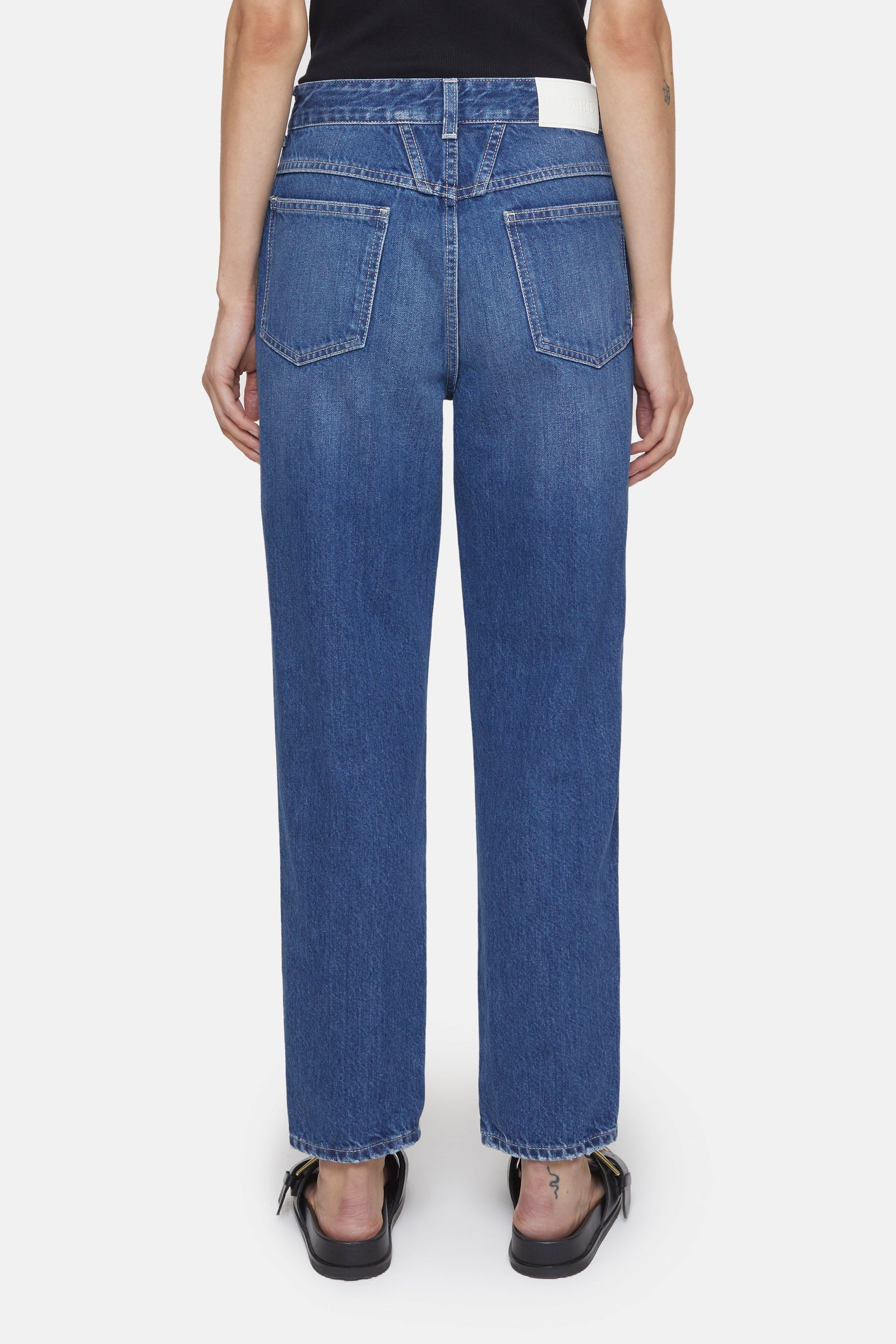 CLOSED-STYLE NAME PEDAL PUSHER JEANS-ARCHIVE-SALE-OUTLET-Lagerverkauf-Jeans-ARCHIVIST