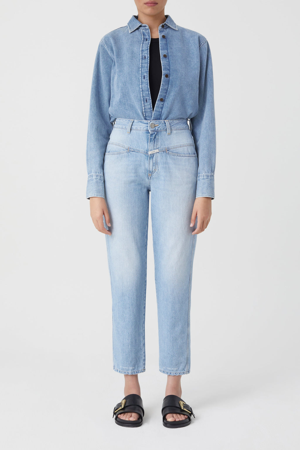 CLOSED-STYLE NAME PEDAL PUSHER JEANS-ARCHIVE-SALE-OUTLET-Lagerverkauf-Jeans-ARCHIVIST