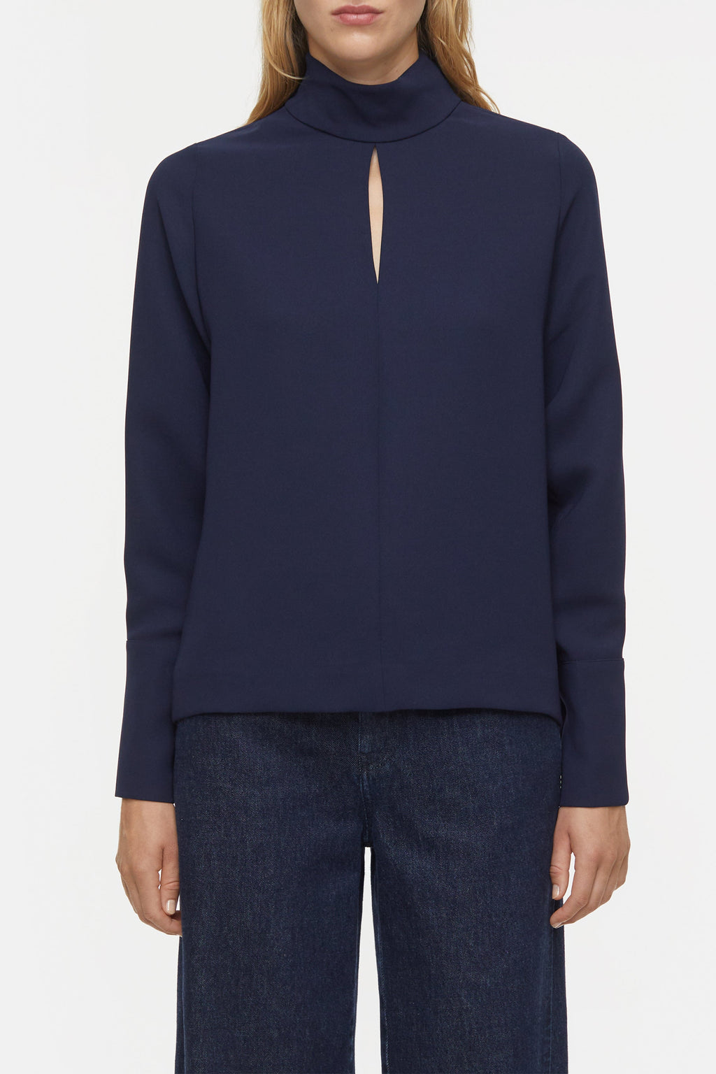 SLIT BLOUSE SHIRTS & BLOUSES