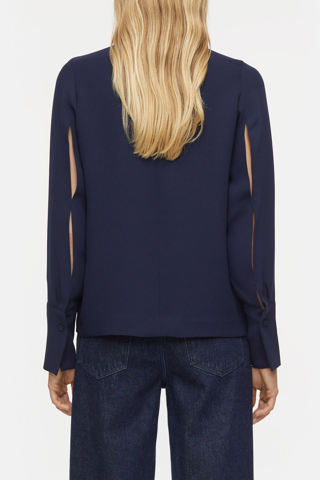 SLIT BLOUSE SHIRTS & BLOUSES