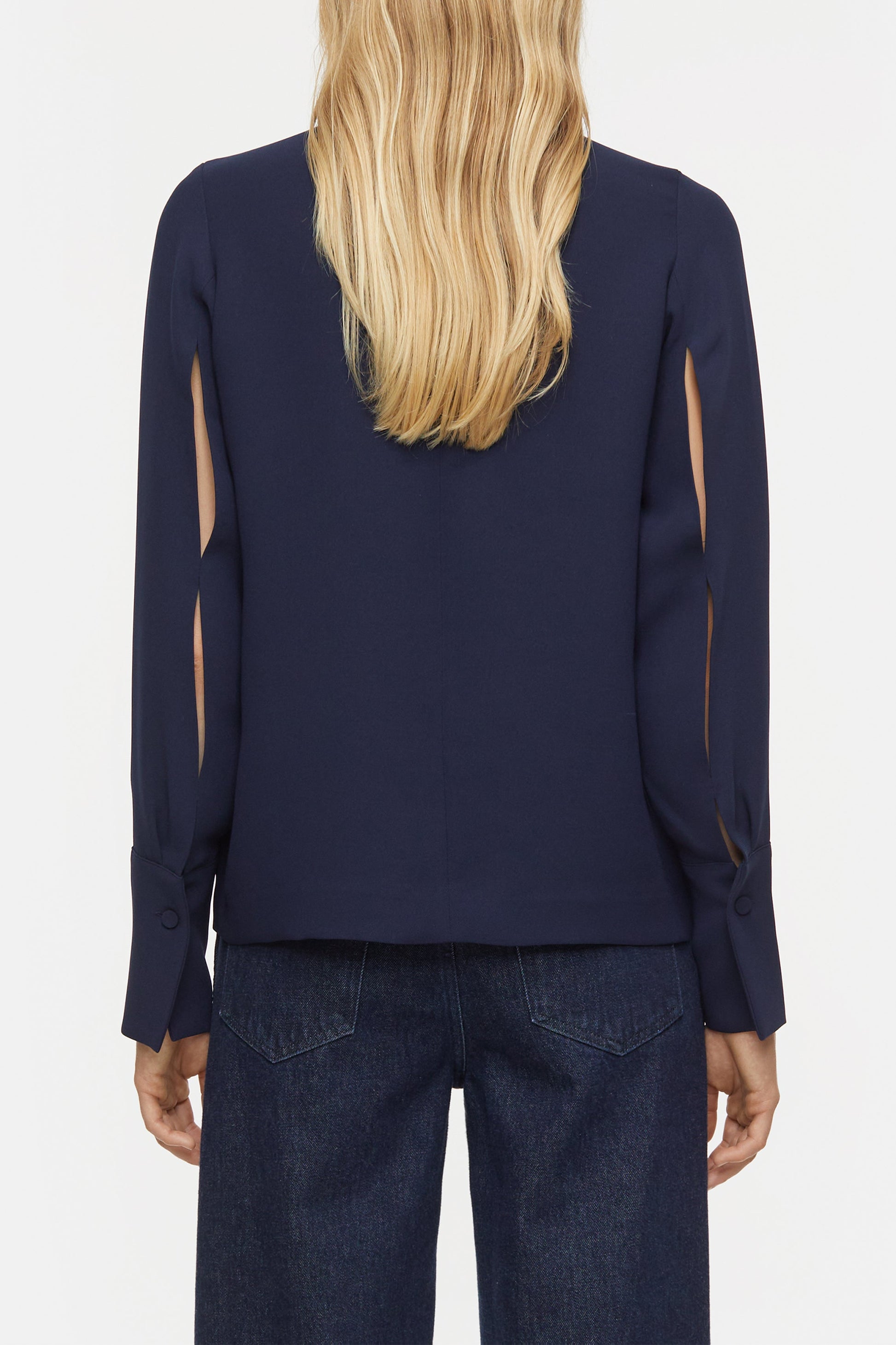 SLIT BLOUSE SHIRTS & BLOUSES