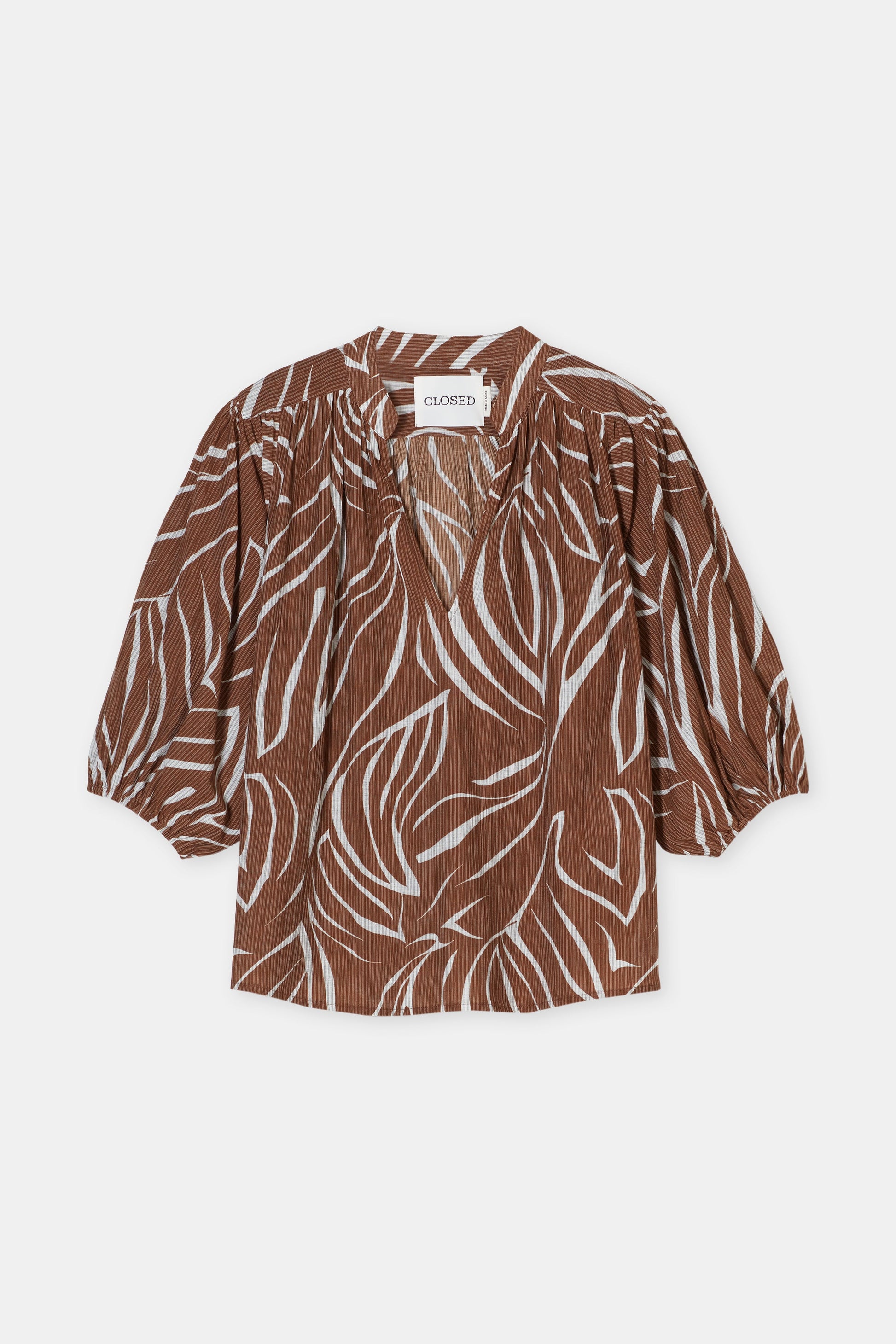 SHORT PUFFSLEEVE BLOUSE
