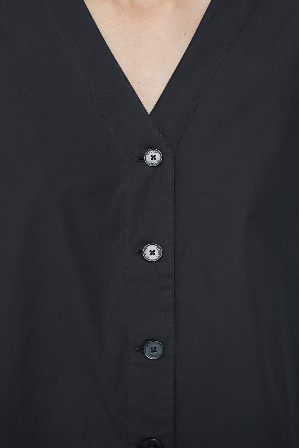 CLOSED-STYLE NAME NO COLLAR BLOUSE SHIRTS & BLOUSES-ARCHIVE-SALE-OUTLET-Lagerverkauf-Shirts-ARCHIVIST