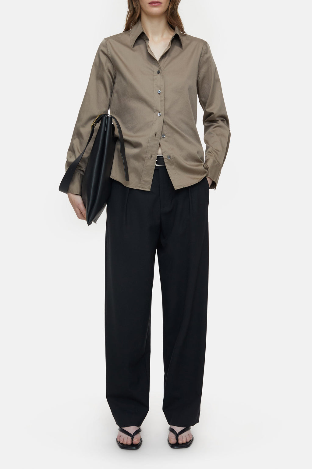 STRAIGHT FITTED SHIRT