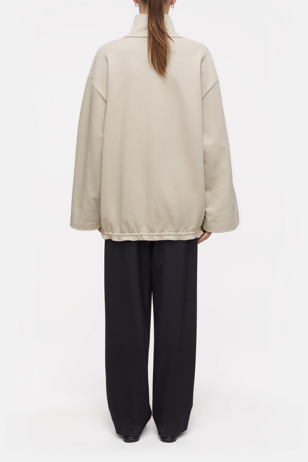 HALF ZIP SWEATSHIRT