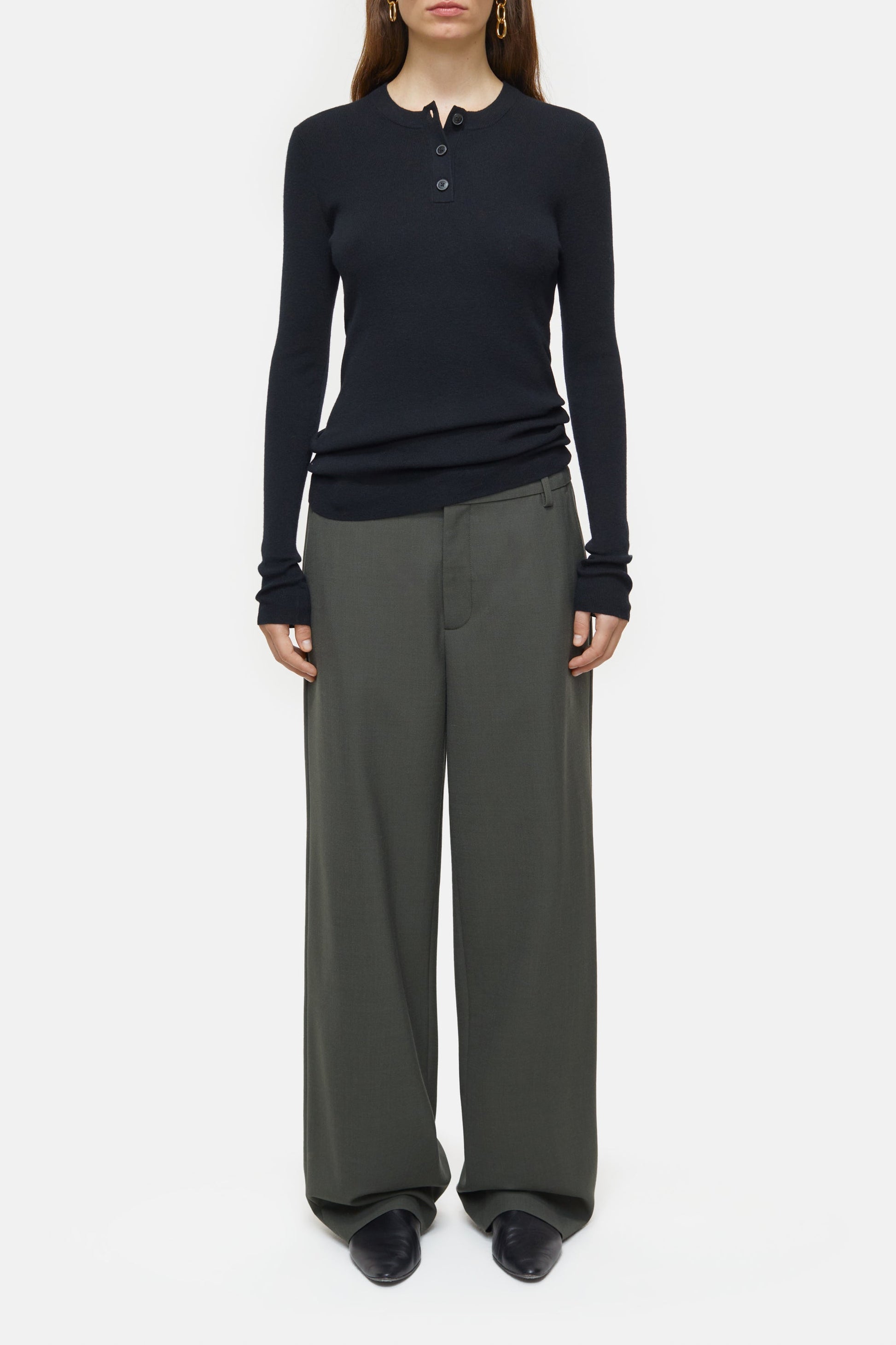 HENLEY LONG SLEEVE