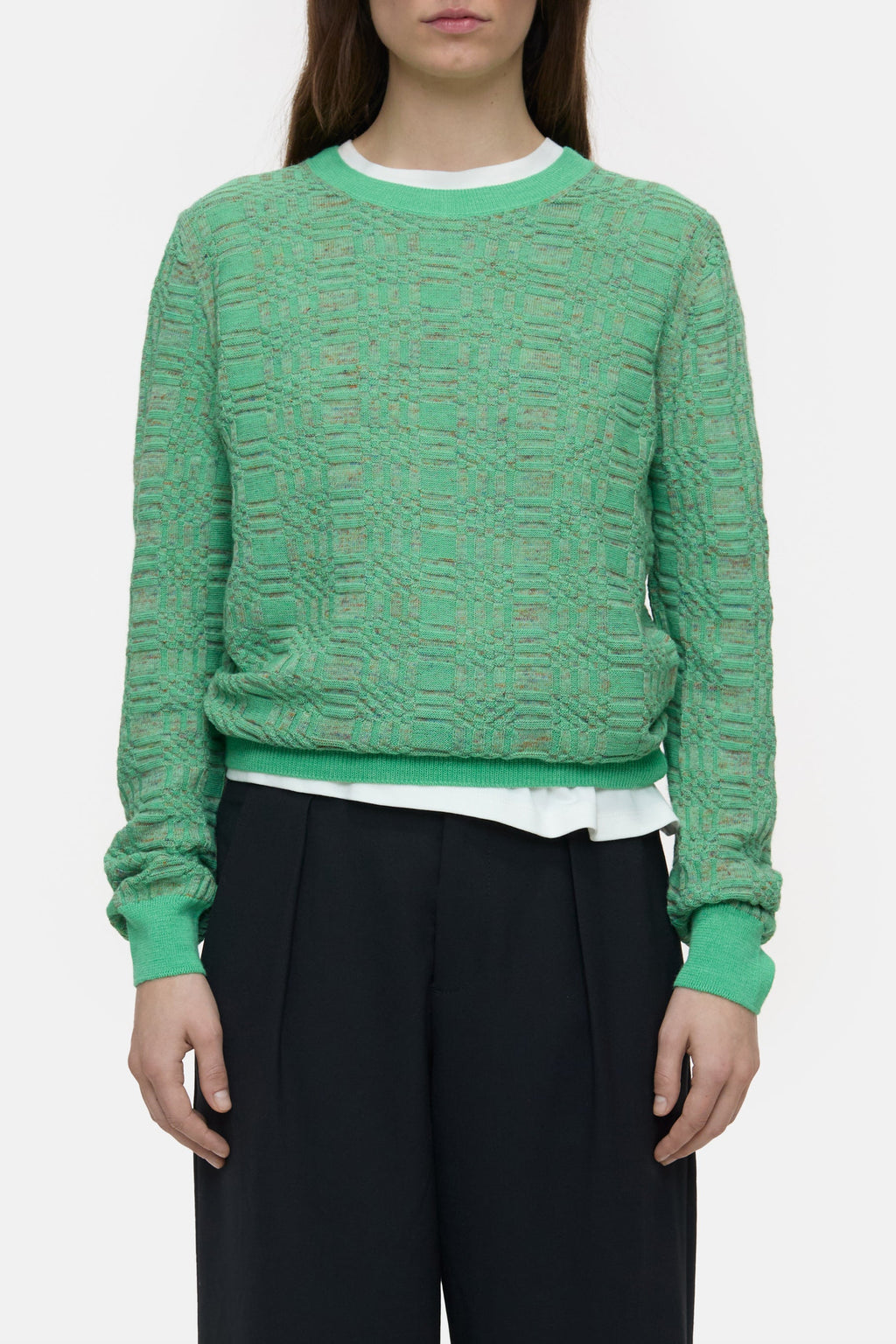 CREW NECK LONG SLEEVE