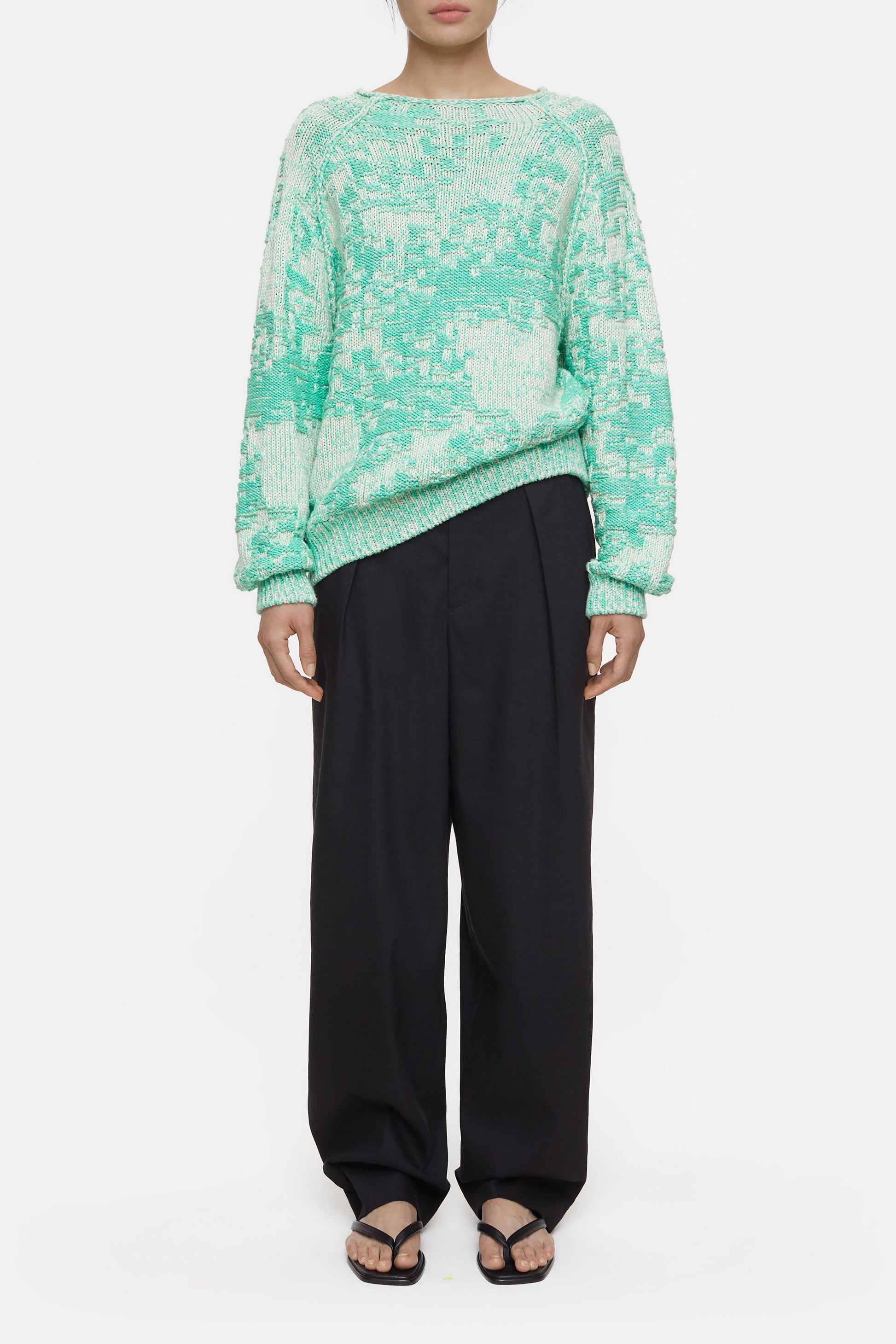 CREW NECK LONG SLEEVE