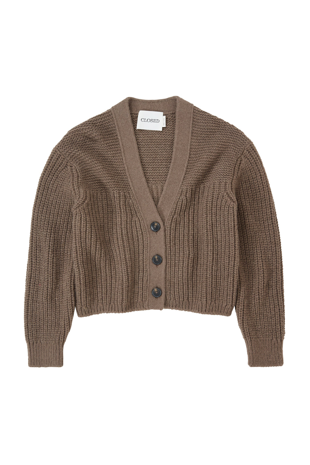 V CARDIGAN LONG SLEEVE KNITS