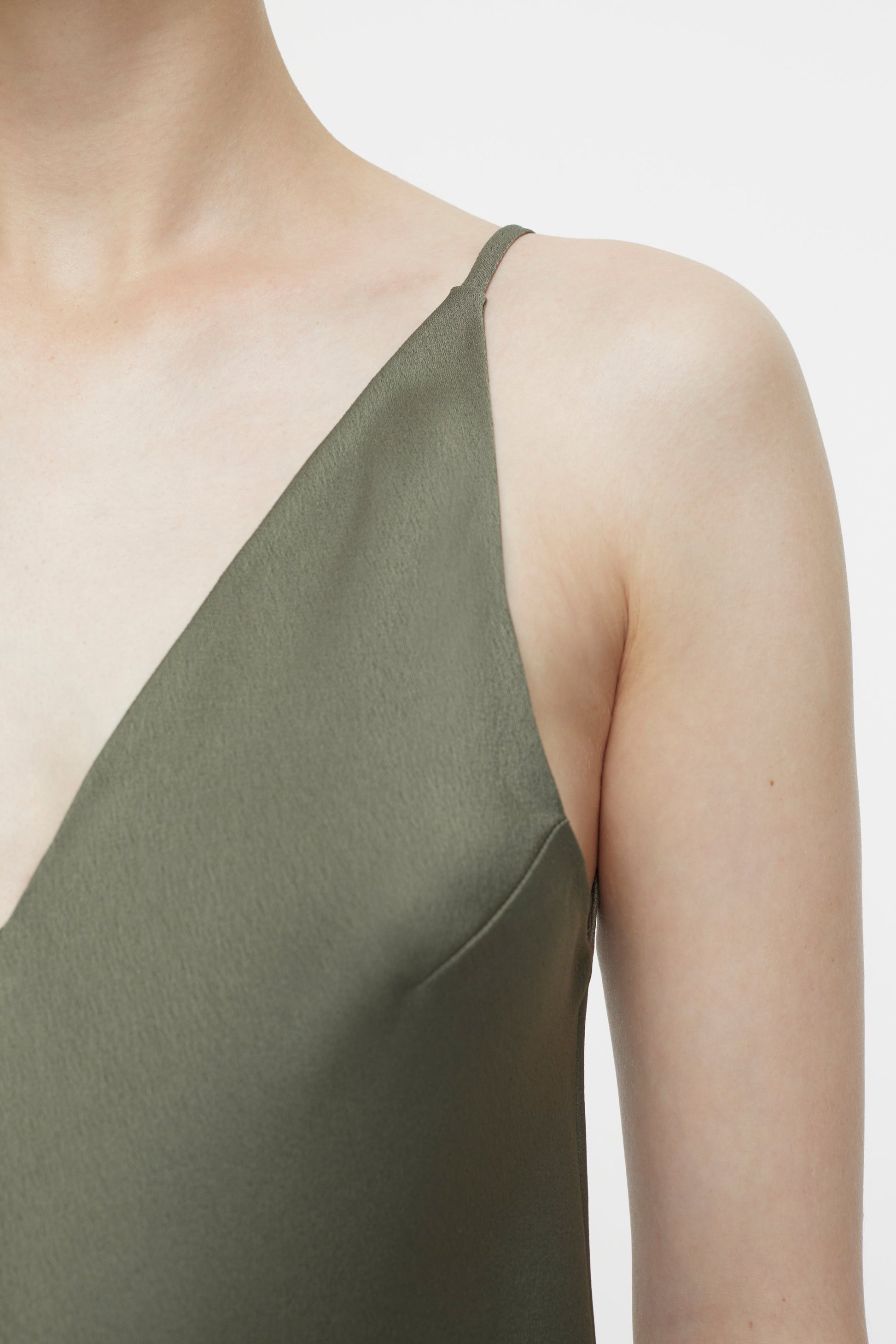 WAISTED SLIP DRESS
