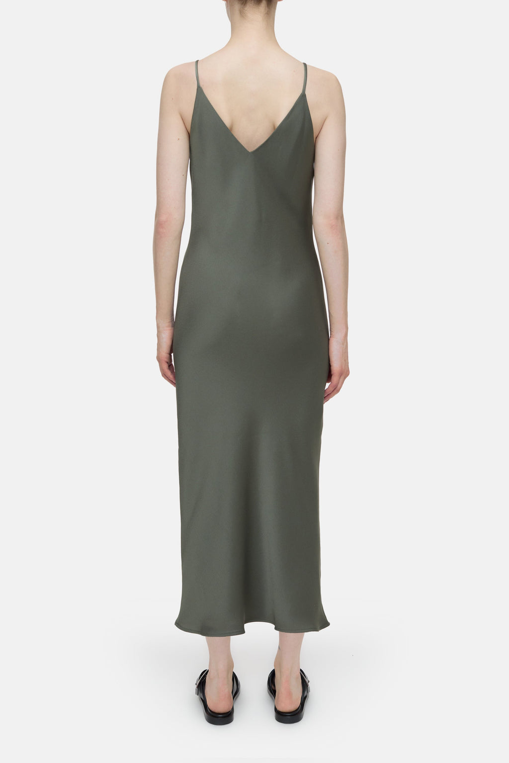 WAISTED SLIP DRESS