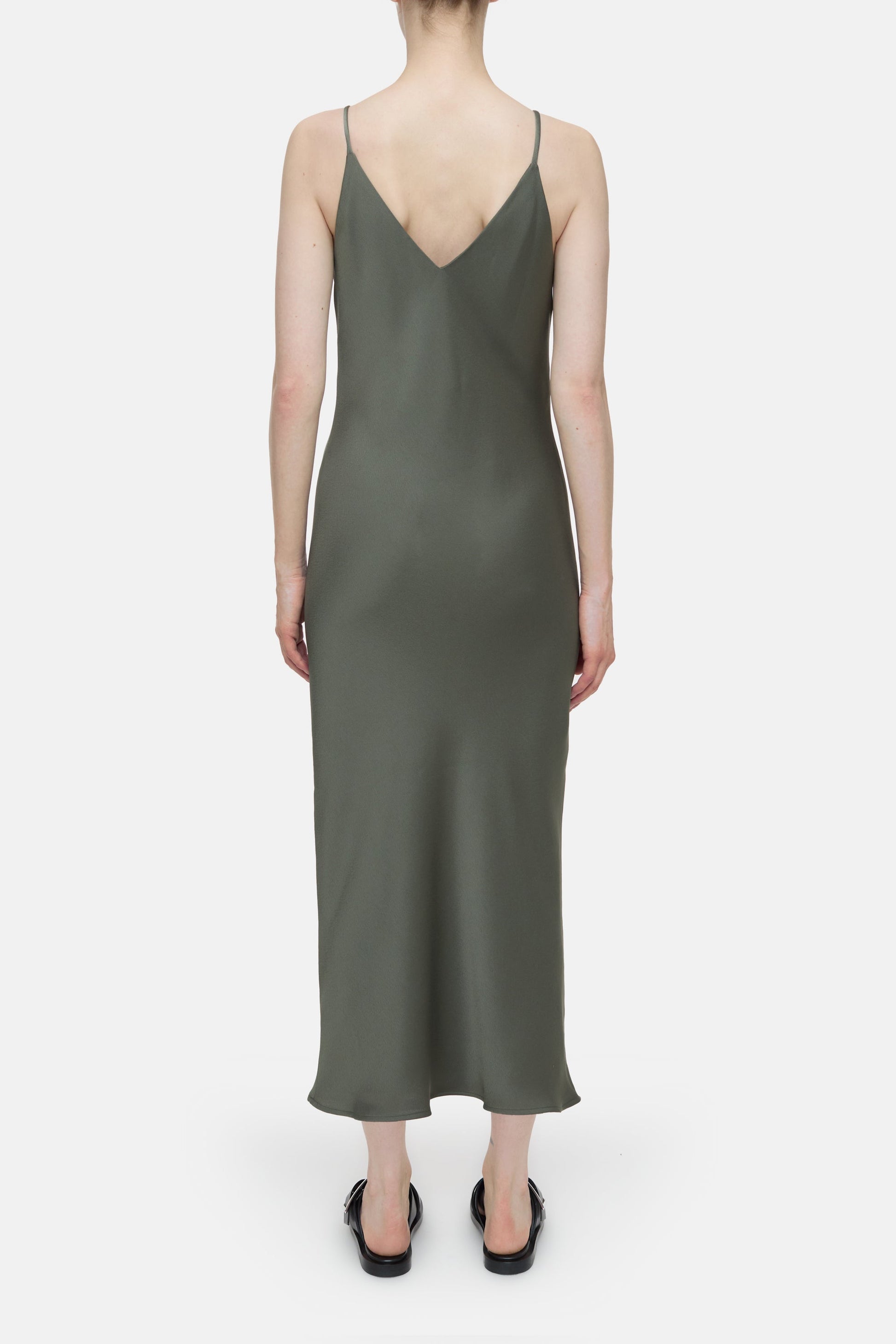 WAISTED SLIP DRESS