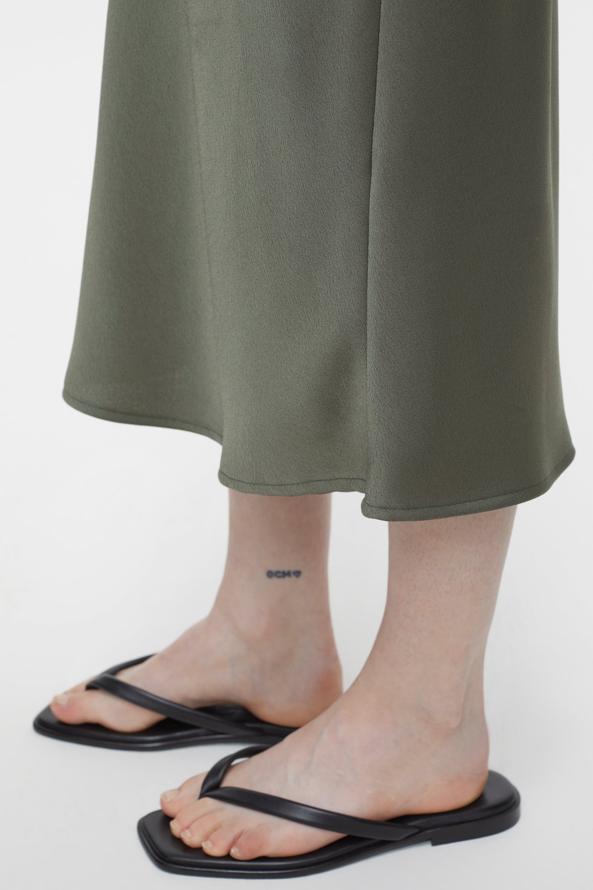 WAISTED SLIP DRESS