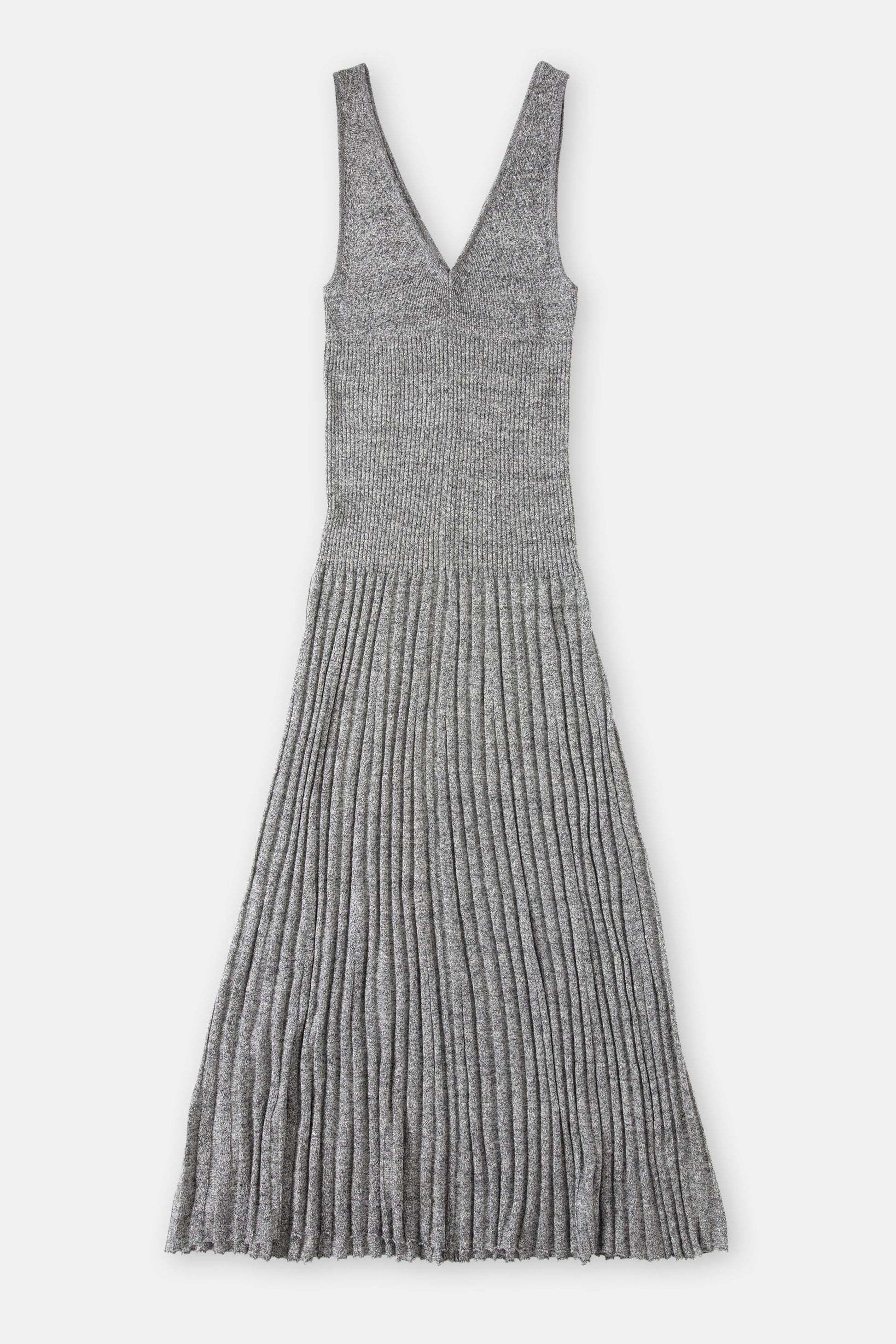 STRAP RIB DRESS