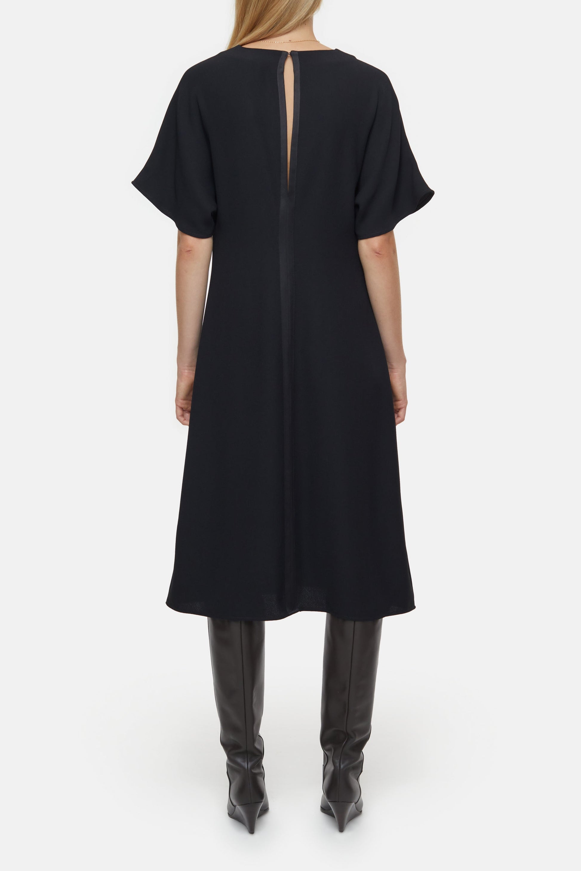 MIDI LENGTH SLEEVE DRESS